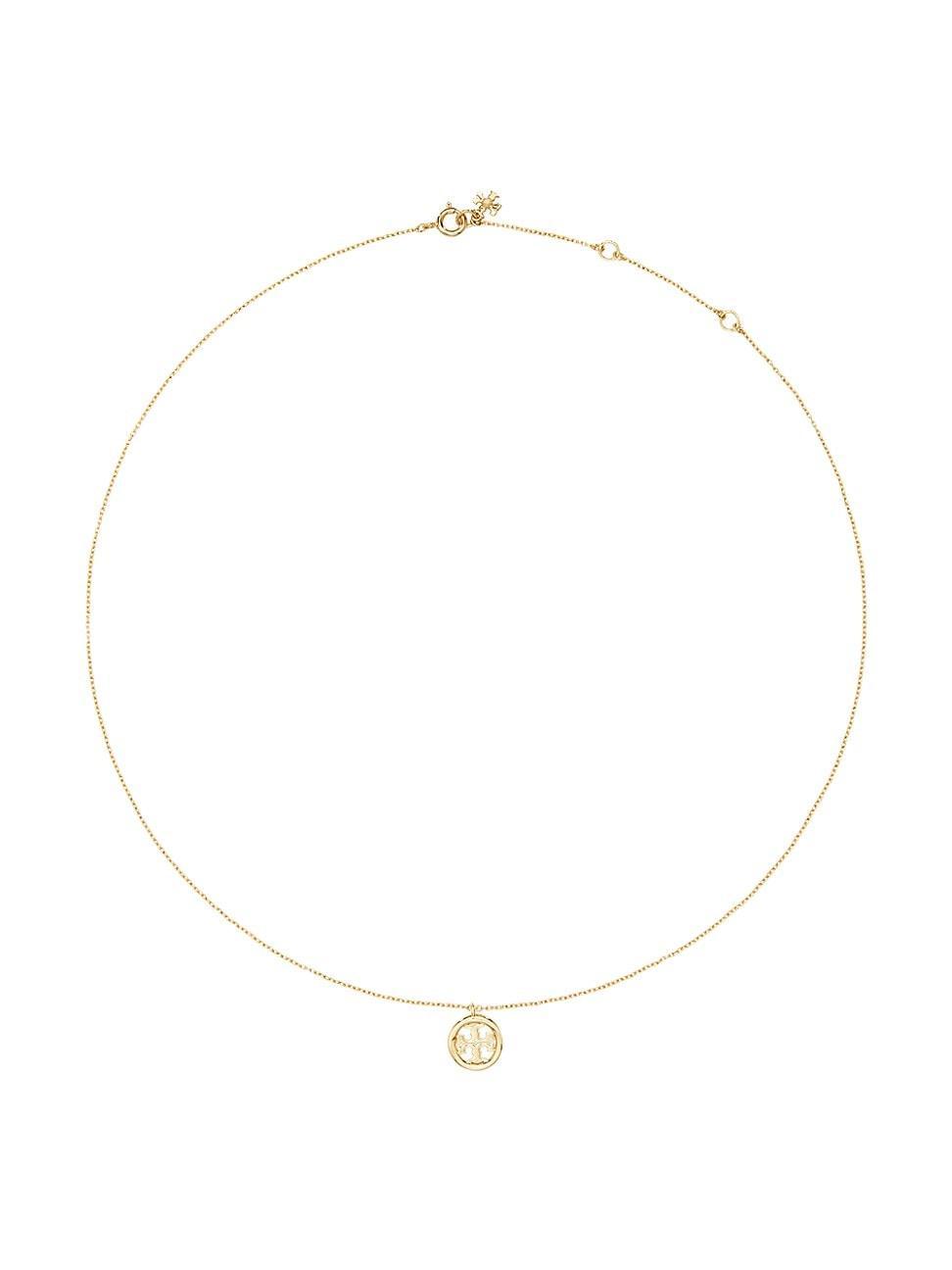 Tory Burch Miller Pendant Necklace, 16 Product Image