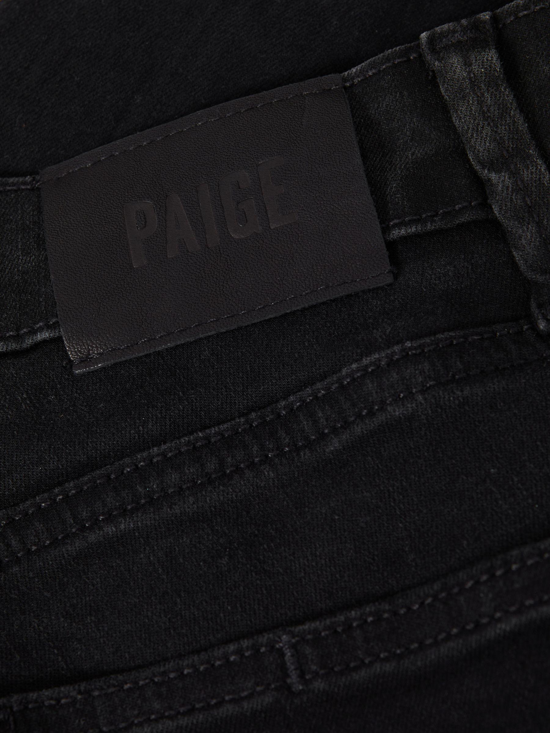 Paige Slim Fit Split Hem Jeans in Slater Product Image