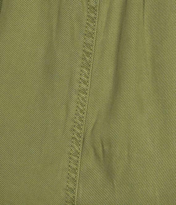 Le' AL.X Woven High Rise Cargo Flap Pocket Ankle Joggers Product Image