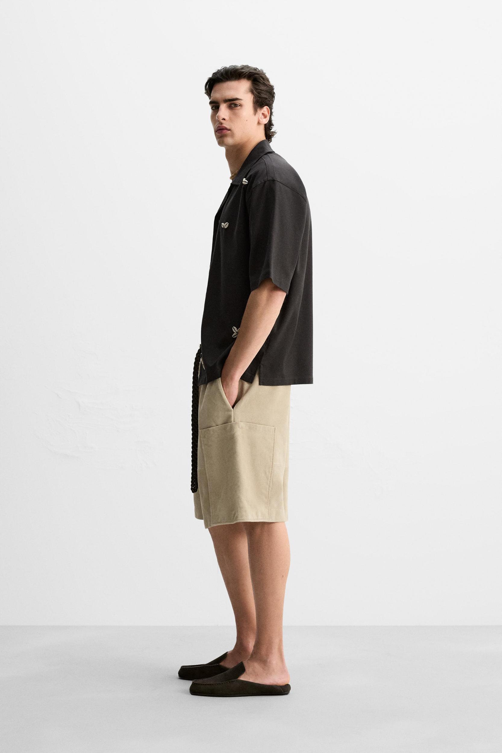 RELAXED FIT SHELL SHIRT Product Image