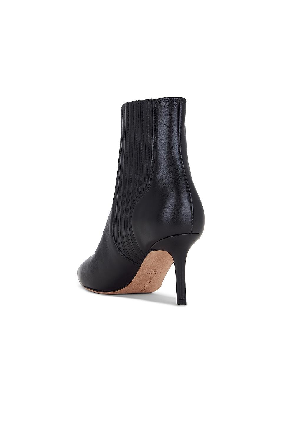 Womens Lisa 70MM Leather Ankle Boots Product Image