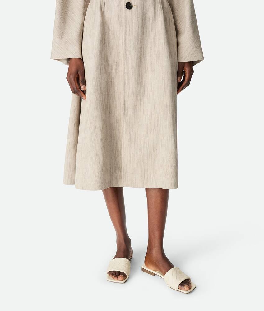 Women's Parco Flat Mule in Sea salt Product Image