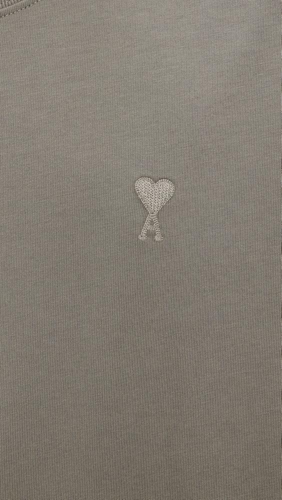 AMI ADC Boxy Fit Tonal Logo Tee | Shopbop Product Image