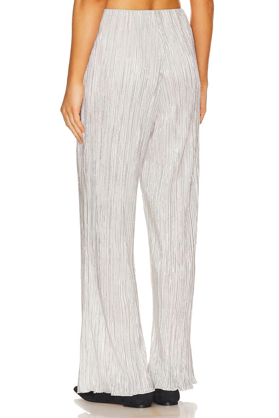 Womens Rowan Pliss Straight-Leg Pants Product Image