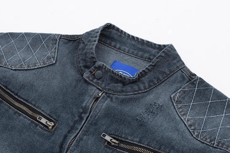 RT No. 11840 BLUE DENIM MOTORCYCLE JK Product Image
