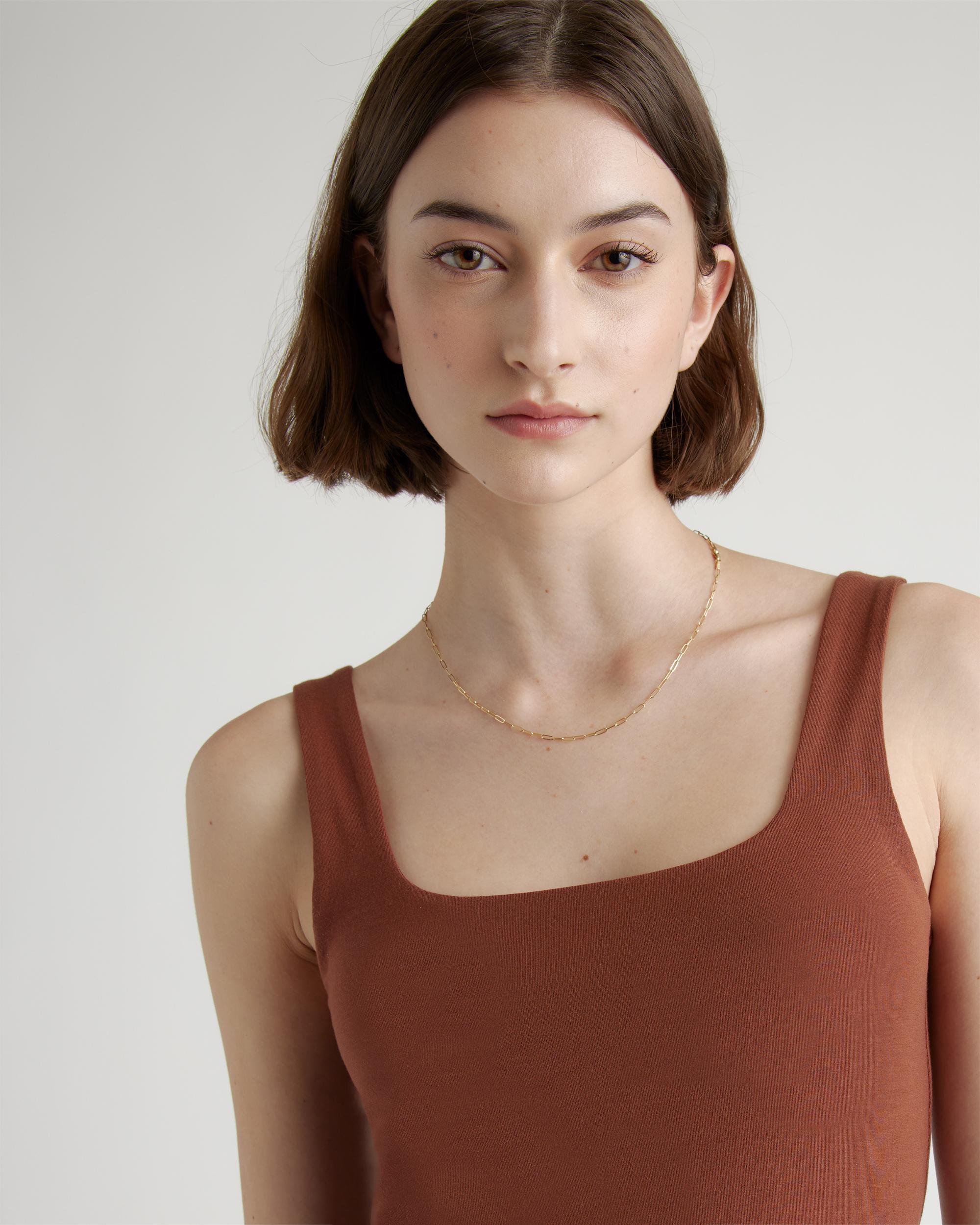 Quince | Women's Tencel Jersey Side Tie Midi Dress Product Image
