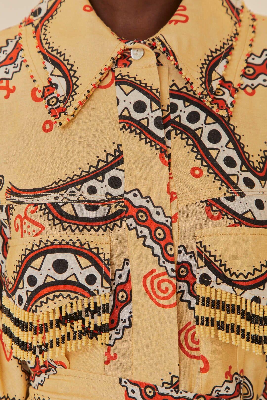 Sand Time Snake Mini Dress Product Image