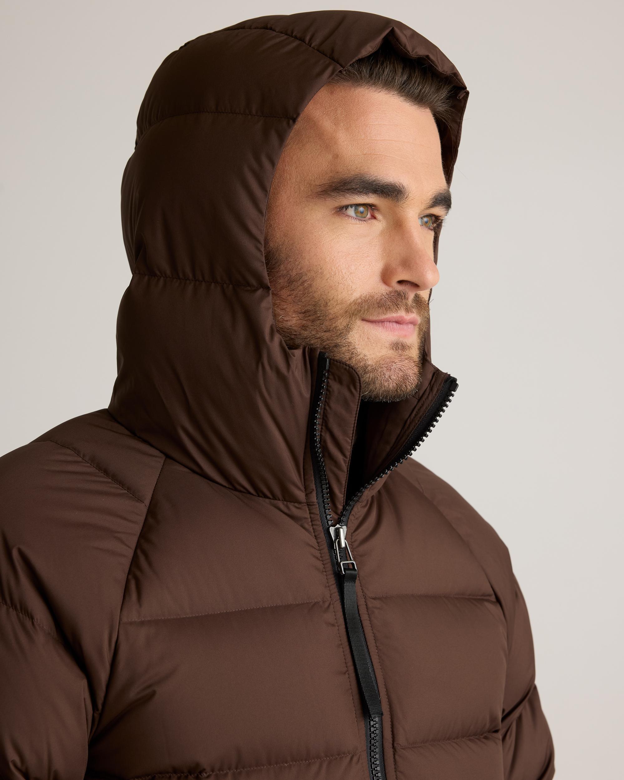 Quince | Men's Responsible Down Puffer Jacket with Hood Recycled Polyester Product Image