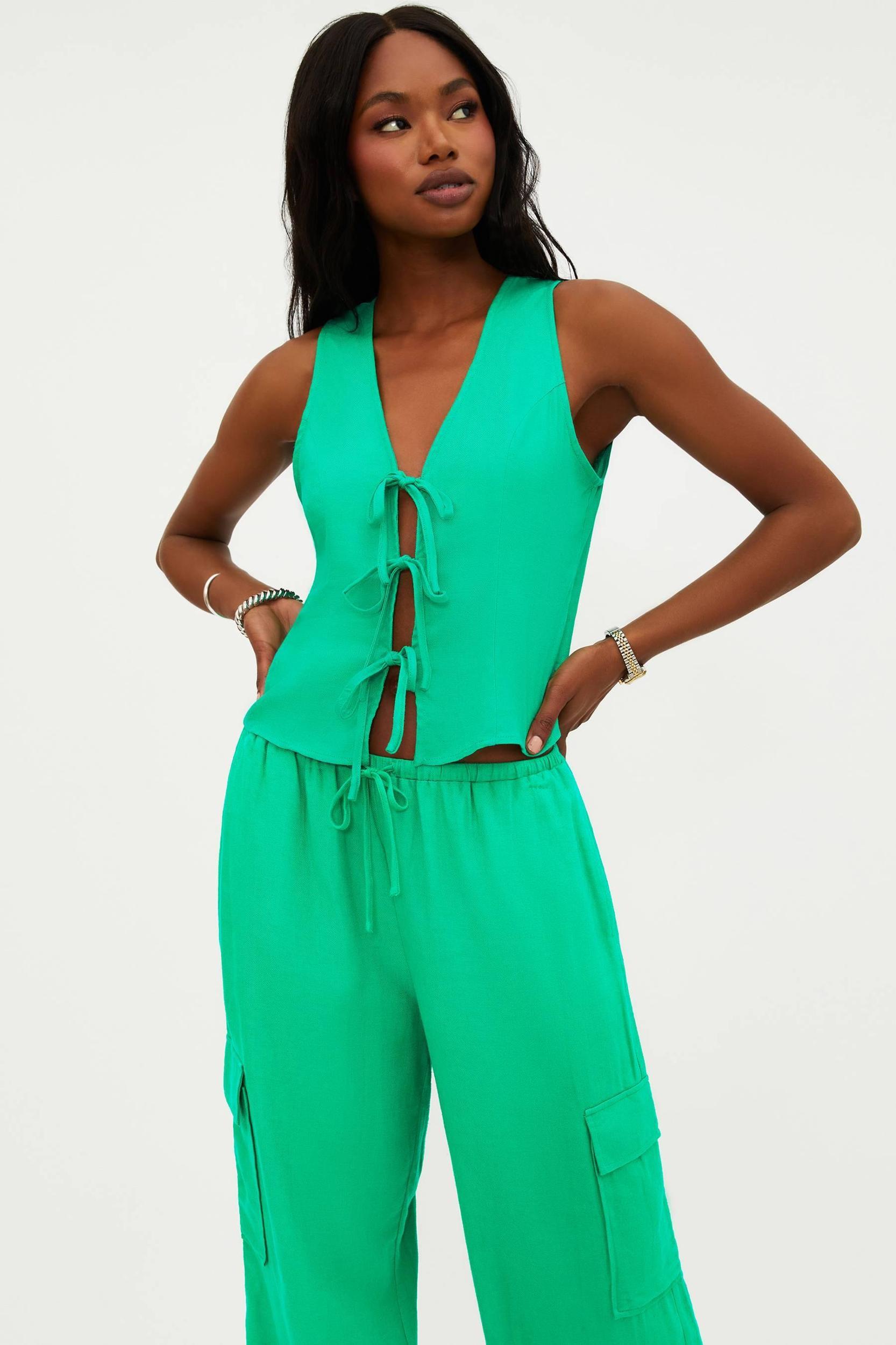 Arlowe Vest Mediterranean Mint Product Image