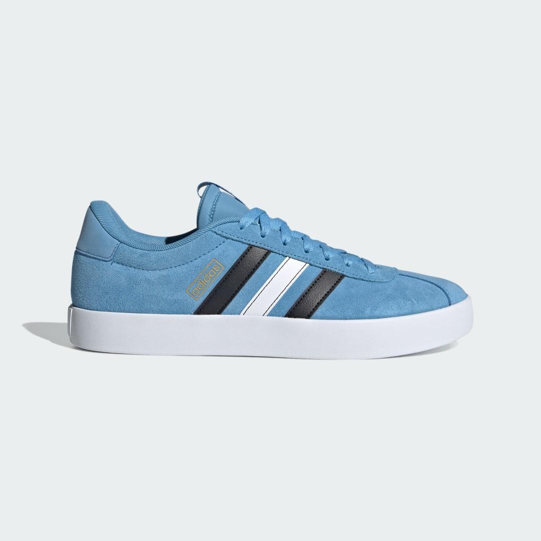 adidas VL Court 3.0 Shoes Dark Green M 7.5 / W 8.5 Mens Product Image