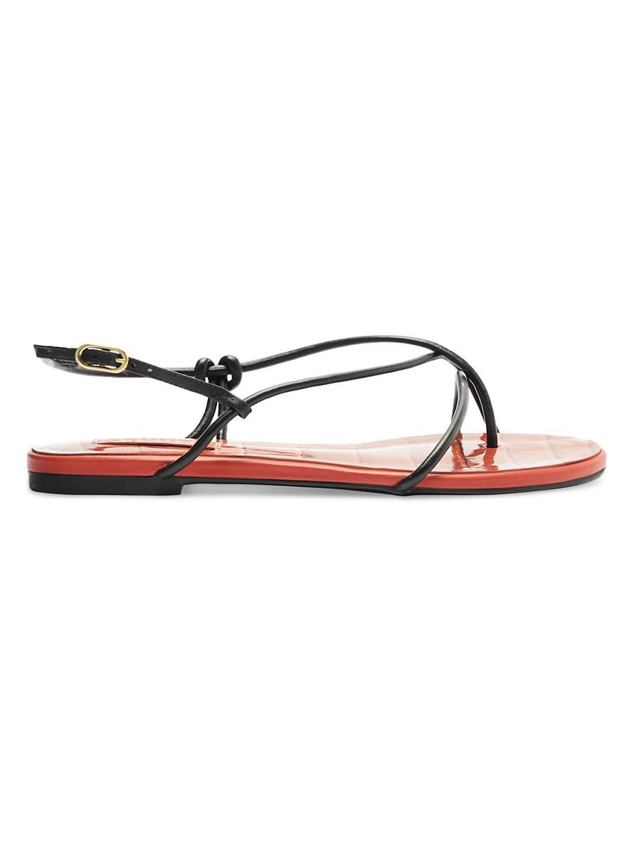 Womens Malta Crisscross Flat Sandals Product Image