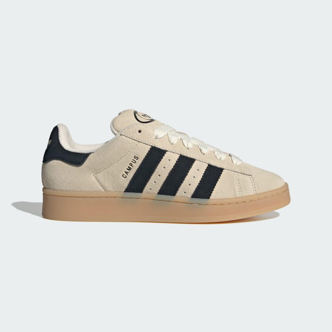 Mens adidas Campus 00s Athletic Shoe - Crystal White / Collegiate Green / Off White Product Image