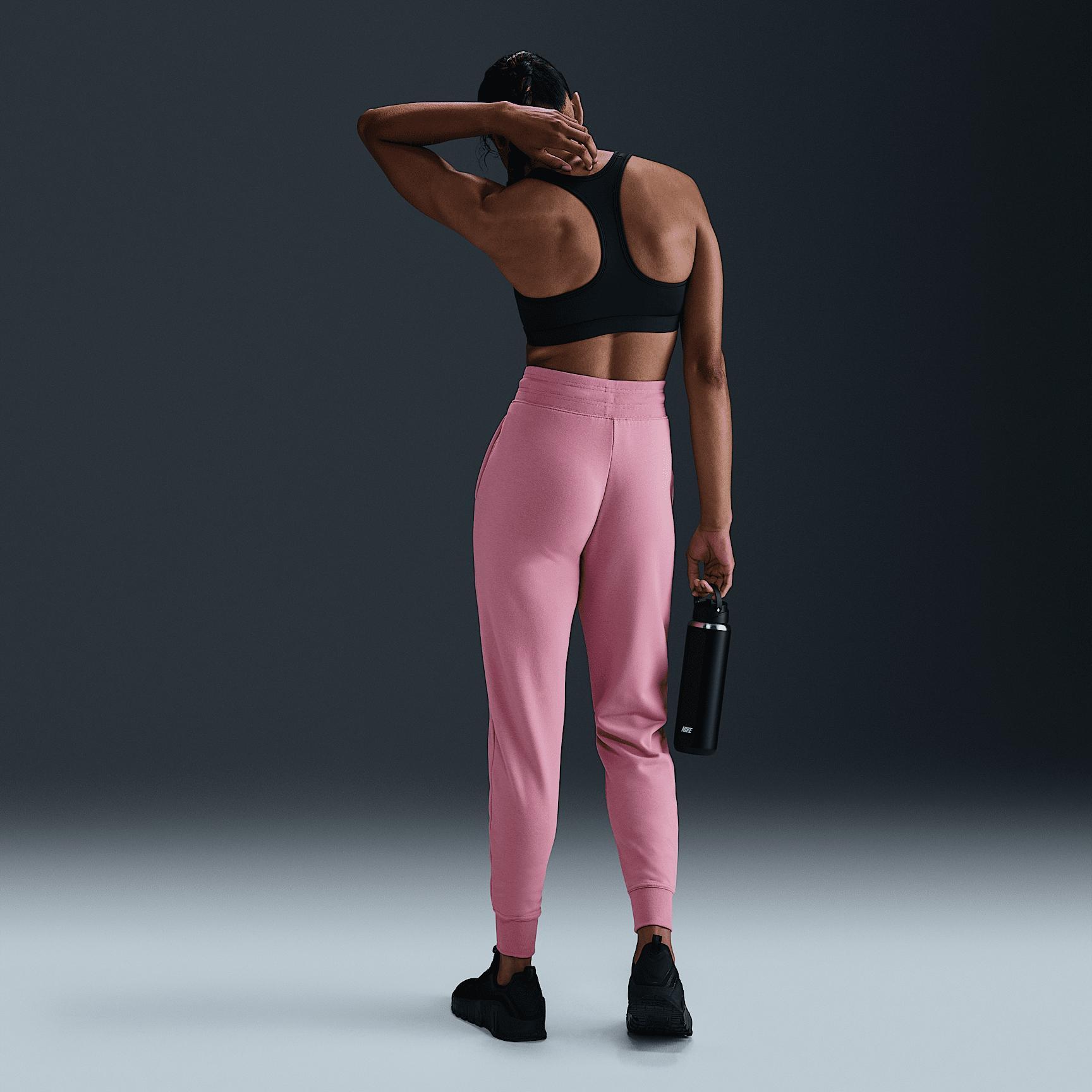 Nike Women's Dri-FIT One High-Waisted 7/8 French Terry Jogger Pants Product Image