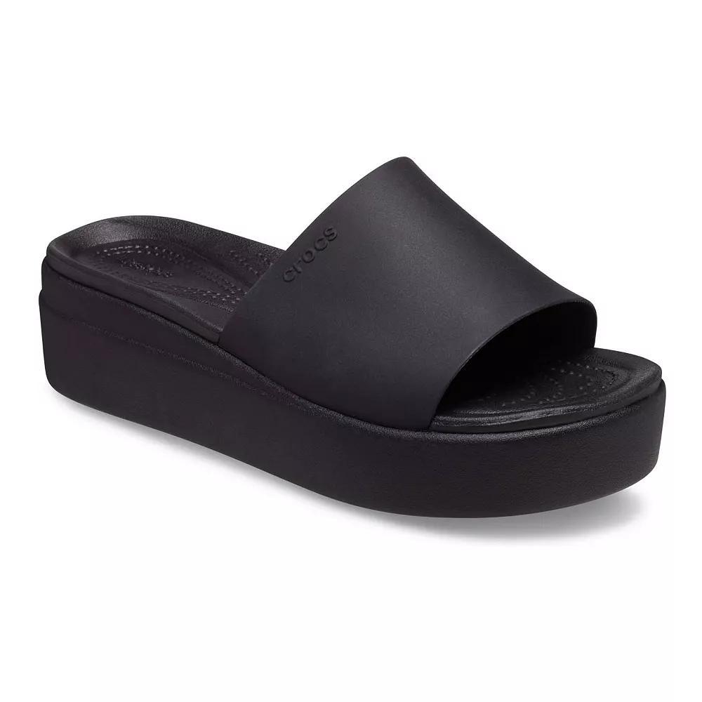 Crocs Brooklyn Women's Slide Sandals, Size: 6, Black Product Image