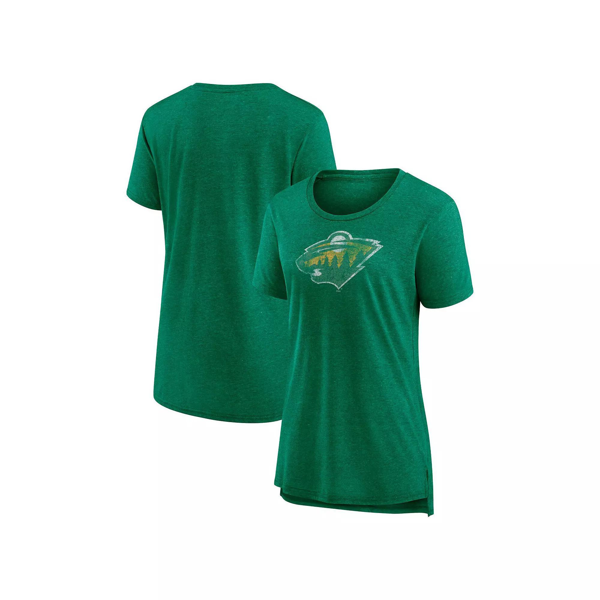 Women's Fanatics Heather Gray Winnipeg Jets Special Edition 2.0 Modern T-Shirt, Size: Small, Jts Grey Product Image