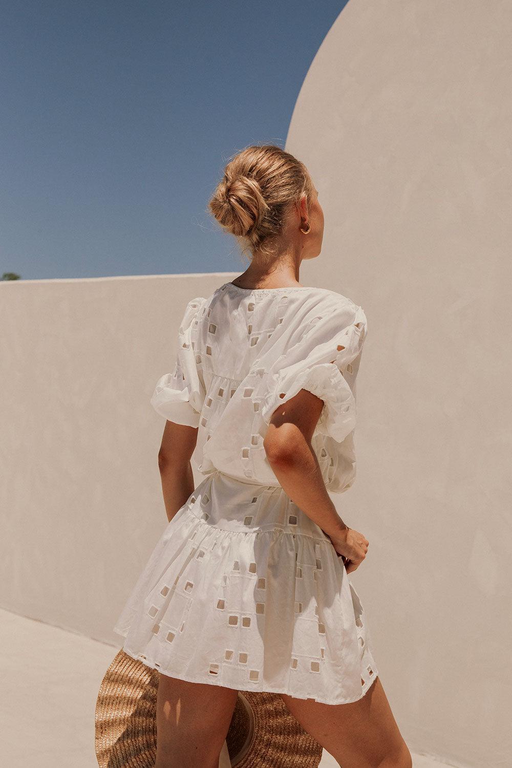 Jayde Dress - Cutwork Product Image
