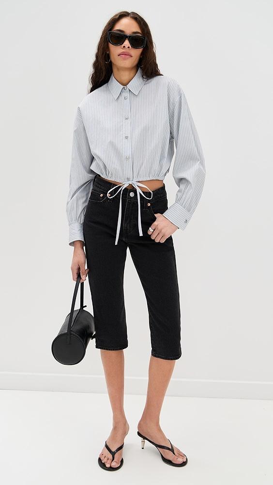 rag & bone Georgie Stripe Poplin Shirt | Shopbop Product Image