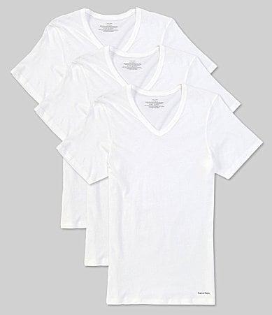 Calvin Klein Short-Sleeve V-Neck Tee - Pack of 3 Product Image