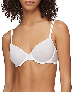 Calvin Klein Sheer Marquisette Spacer Demi Bra Product Image