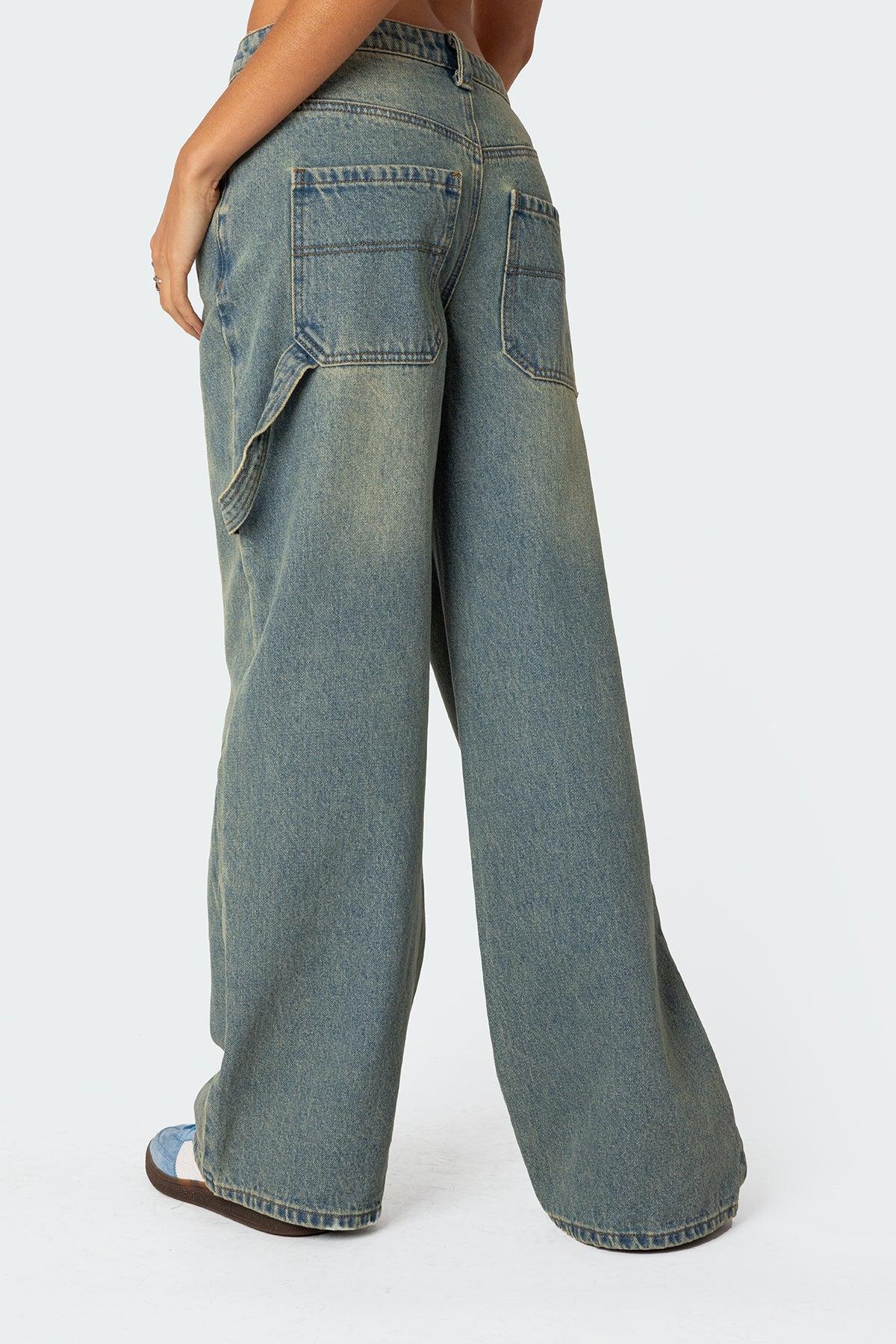 Carpenter Low Rise Jeans Product Image