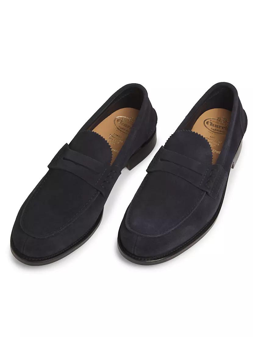 Cotton Gabardine Loafers Product Image