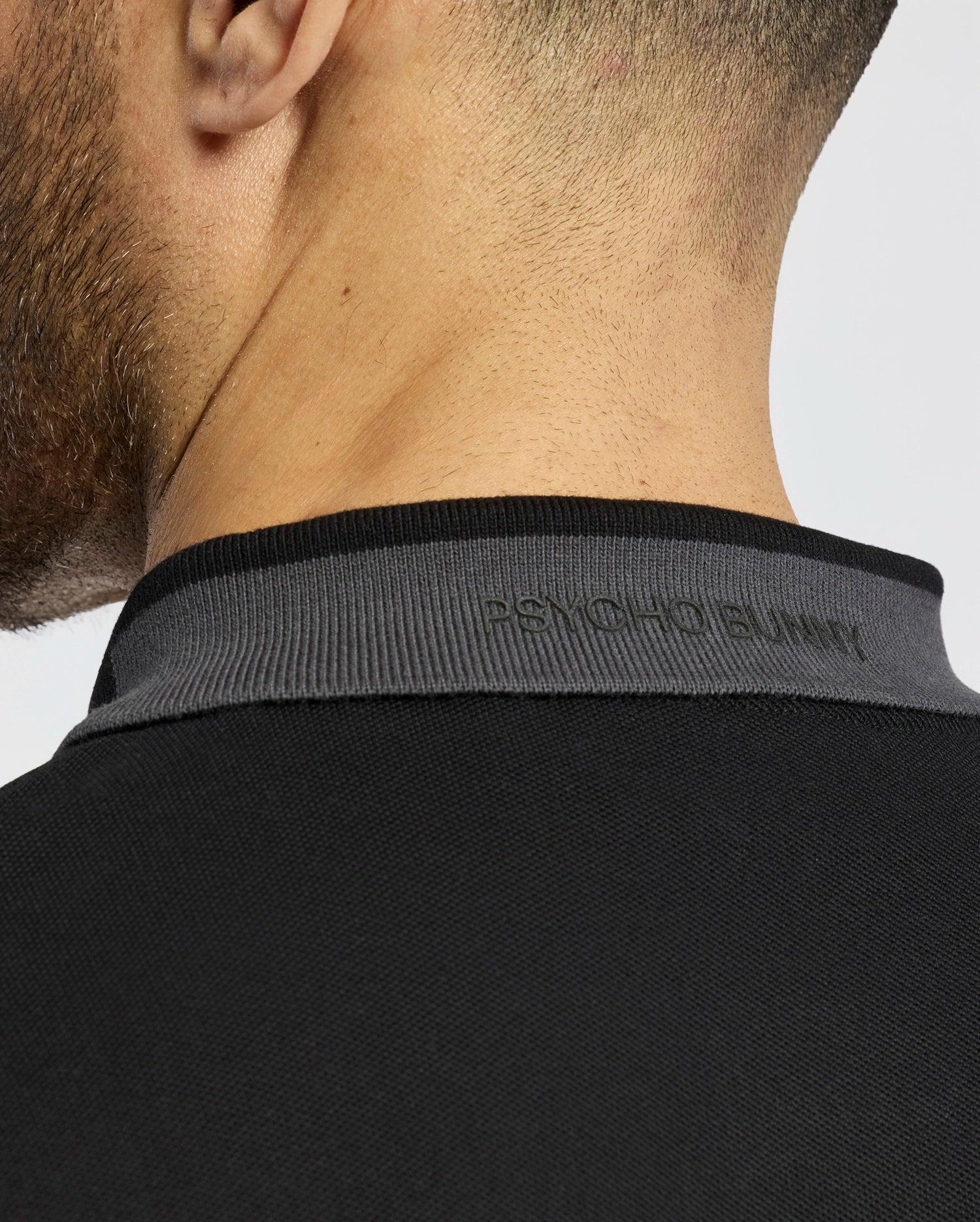 Men's New Castle Pique Polo 001 BLACK / XXL Product Image