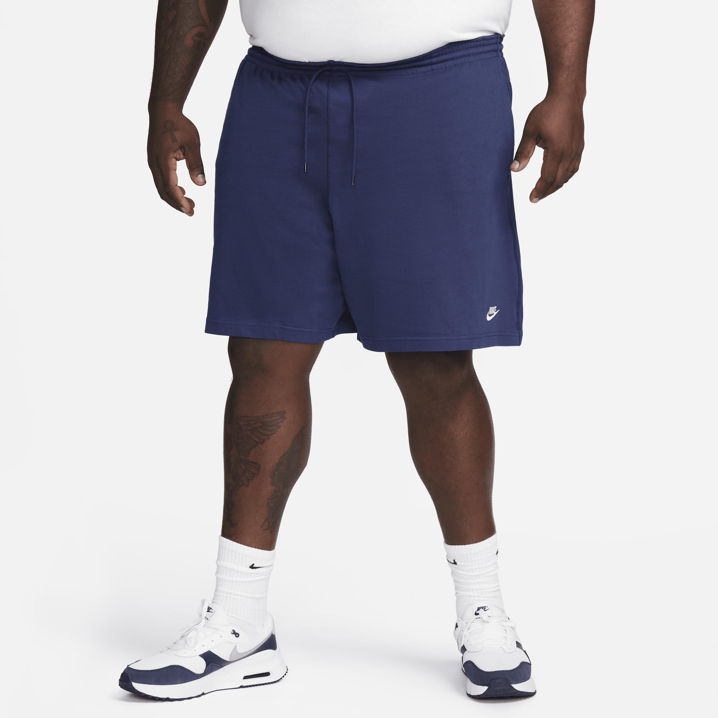 Men's Nike Club Knit Shorts, Size: XXL, Black Navy Product Image