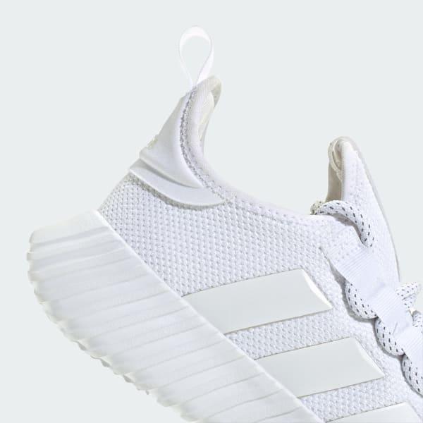 adidas Kaptir 3.0 Wide Men's Running Shoes, Size: 12, White White Black Product Image