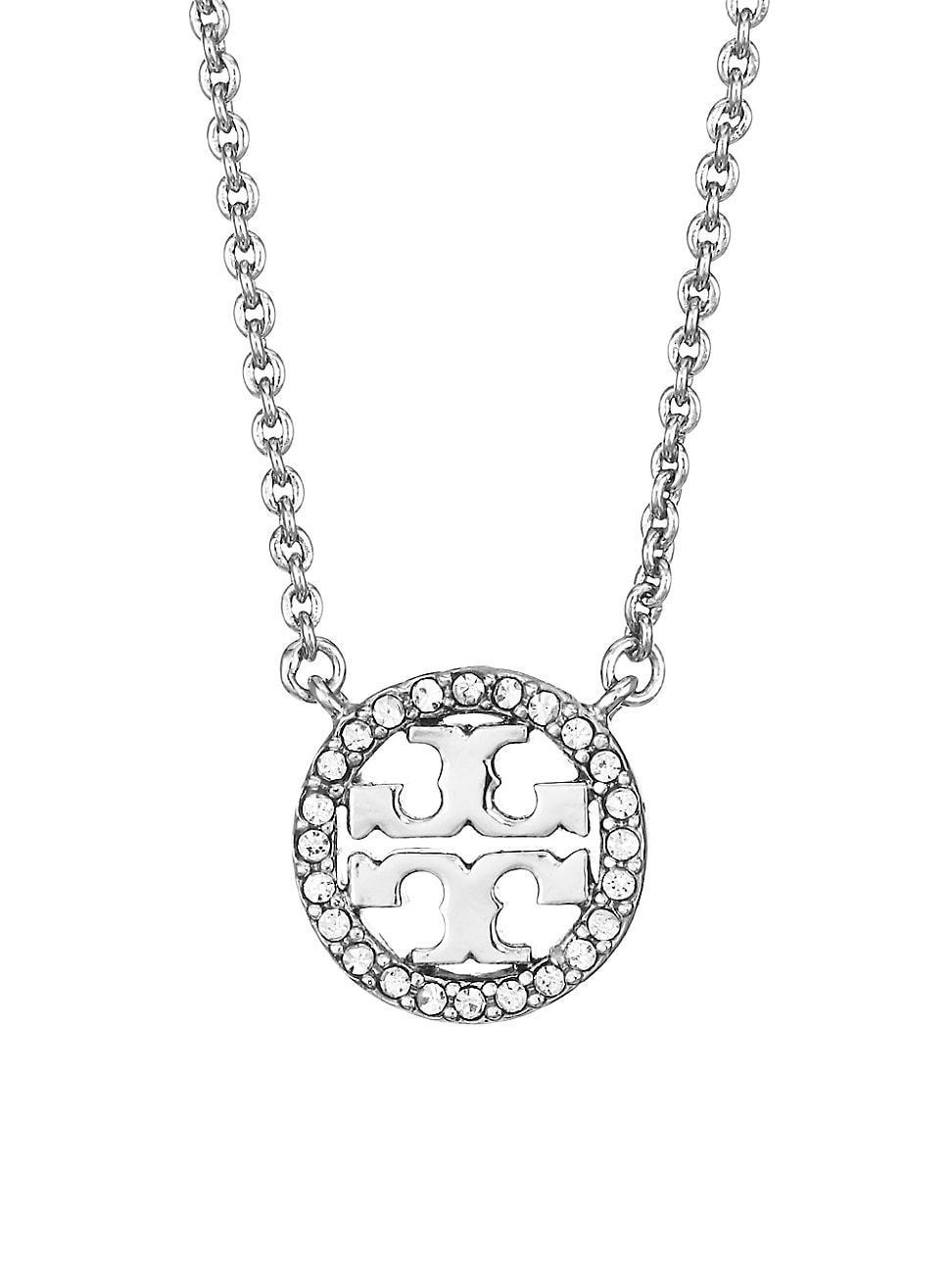 Miller Pave Logo Delicate Necklace Product Image
