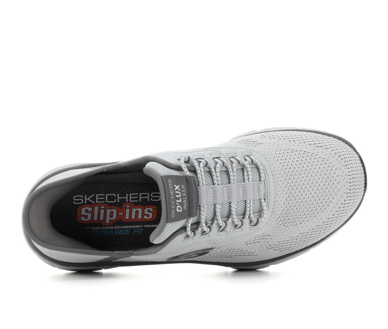 Men's Skechers 232446 D'Lux Walker 2.0 Slip-In Rezinate Walking Shoes Product Image