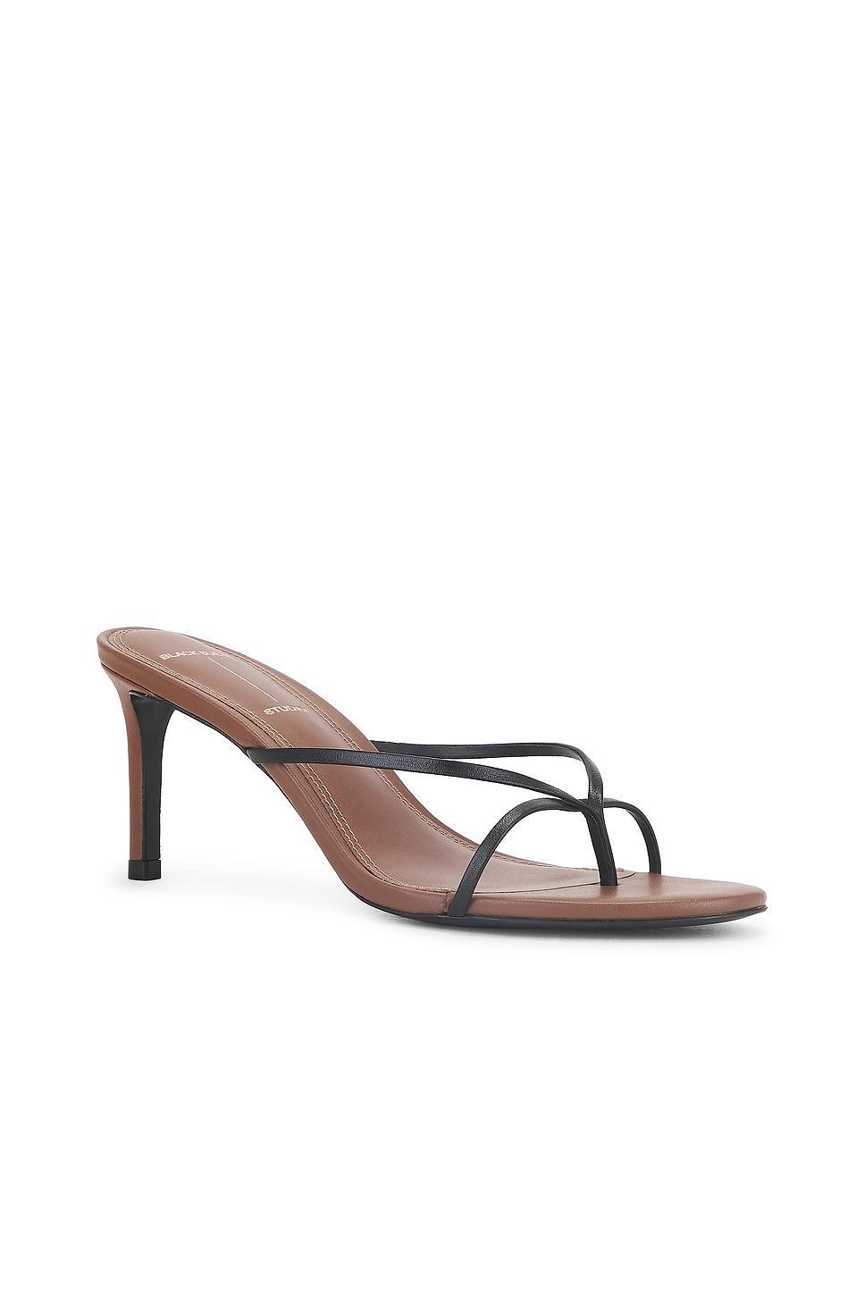 Jade 65 Sandal BLACK SUEDE STUDIO Product Image