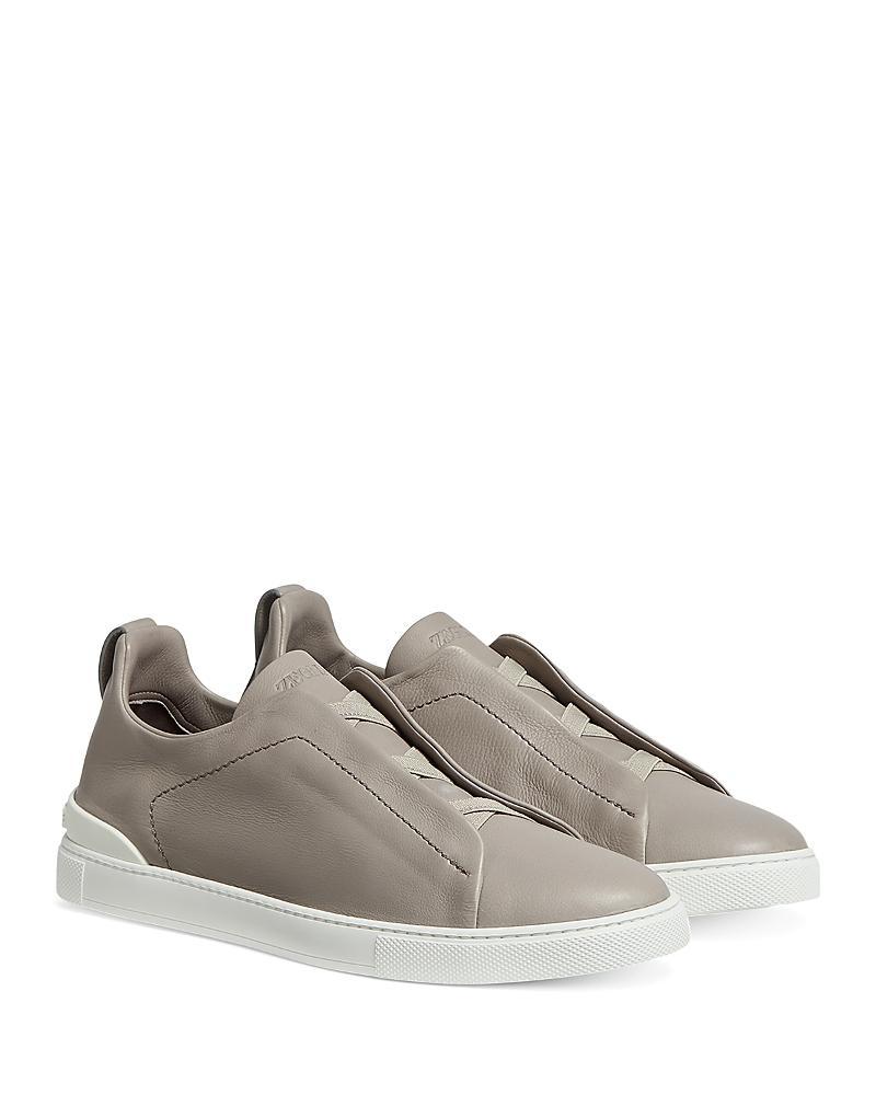 Zegna Mens Triple Stitch Secondskin Sneakers Product Image