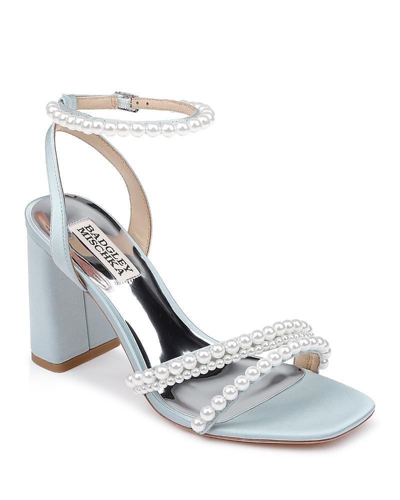 Badgley Mischka Womens Feisty Ankle Strap High Heel Sandals Product Image