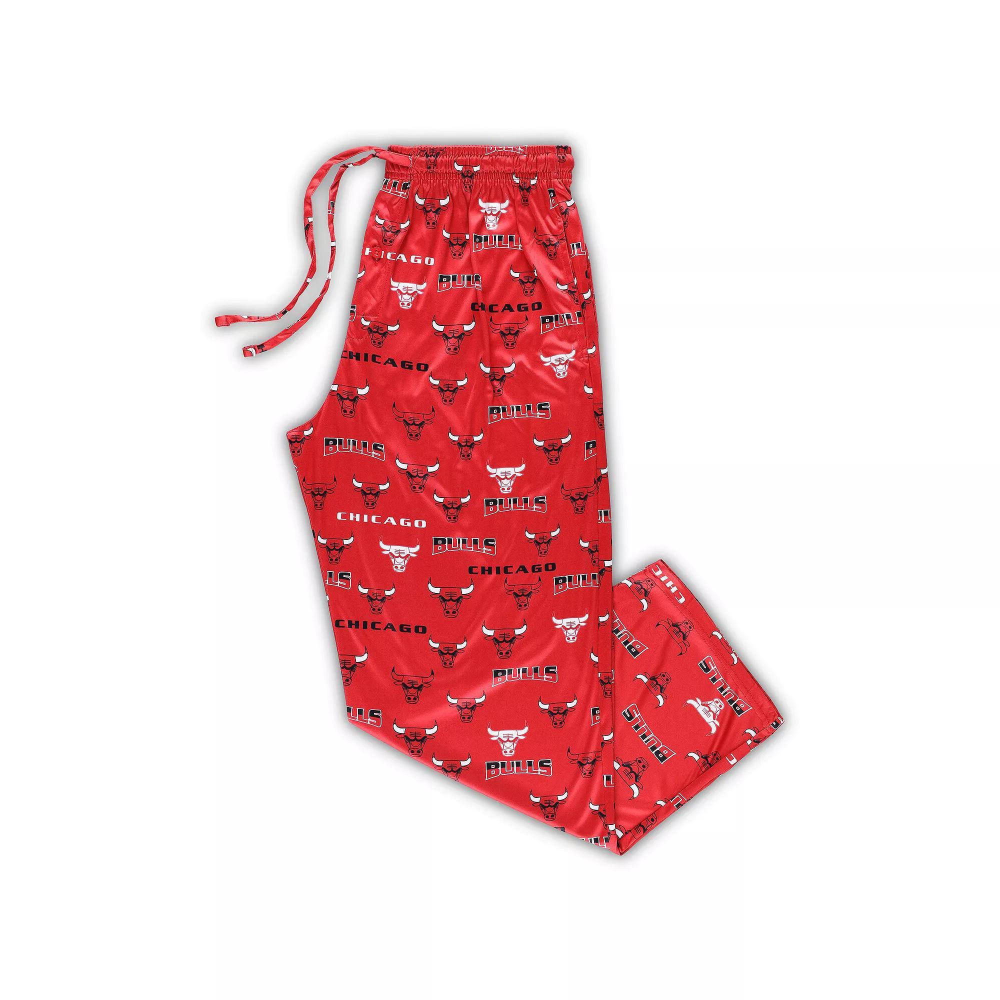 Men's Concepts Sport Red Chicago Bulls Big & Tall Breakthrough Sleep Pants, Size: 4XB Product Image