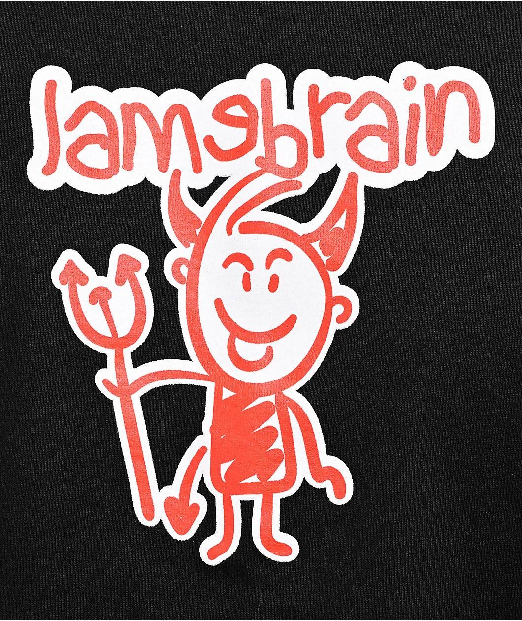 Lamebrain Little Devil Black T-Shirt Product Image