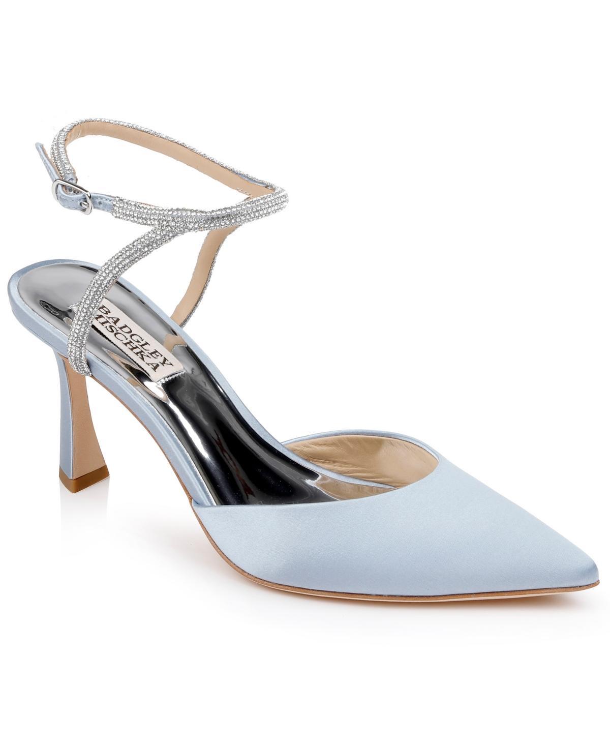 Badgley Mischka Kamilah Pumps Soft White 8 Product Image