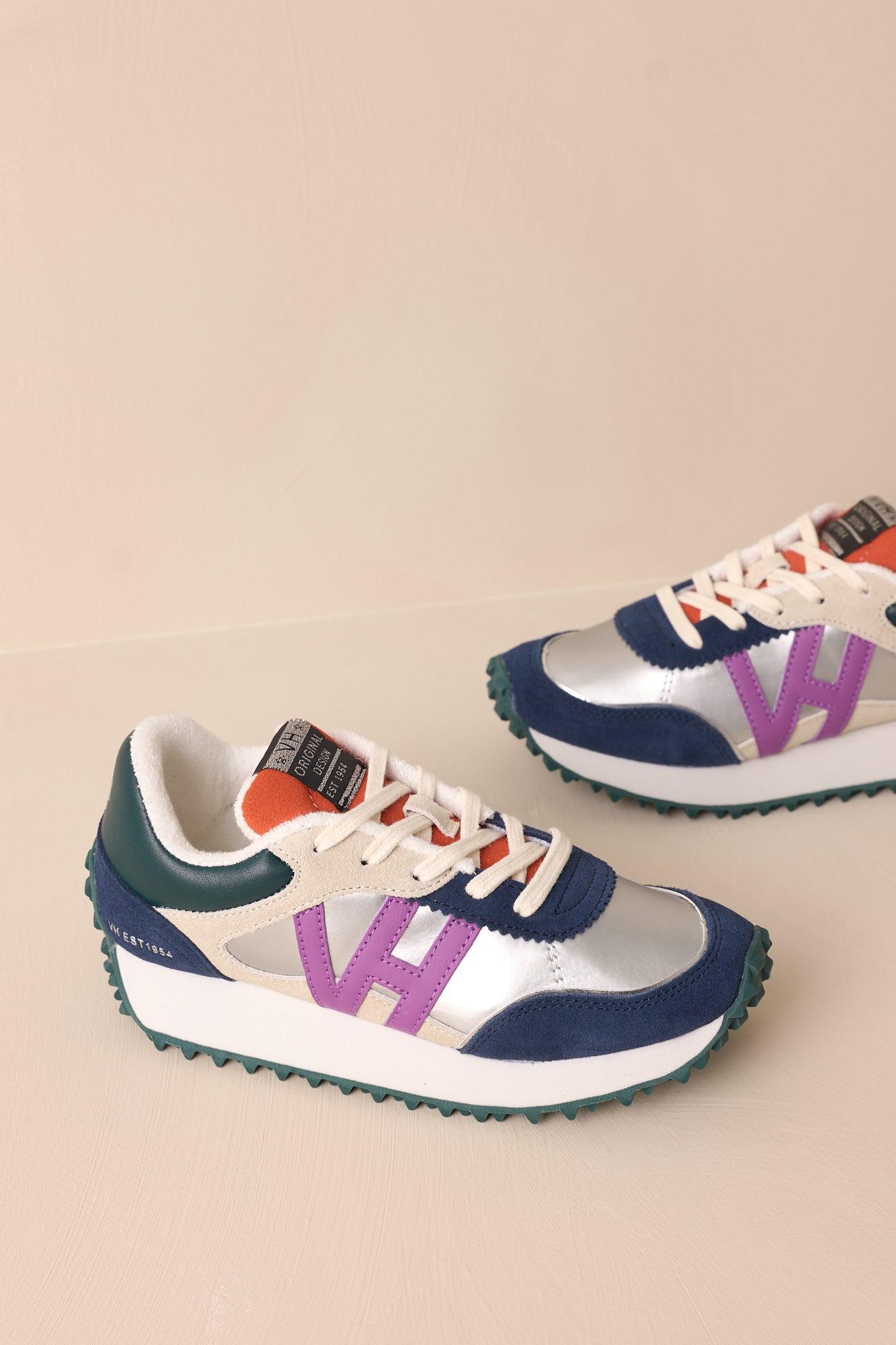 Vintage Havana Cosmic 17 Silver Purple Sneakers Product Image