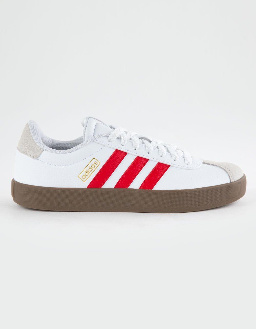 ADIDAS VL Court 3.0 Womens Shoes - WHITE/HT PINK Product Image