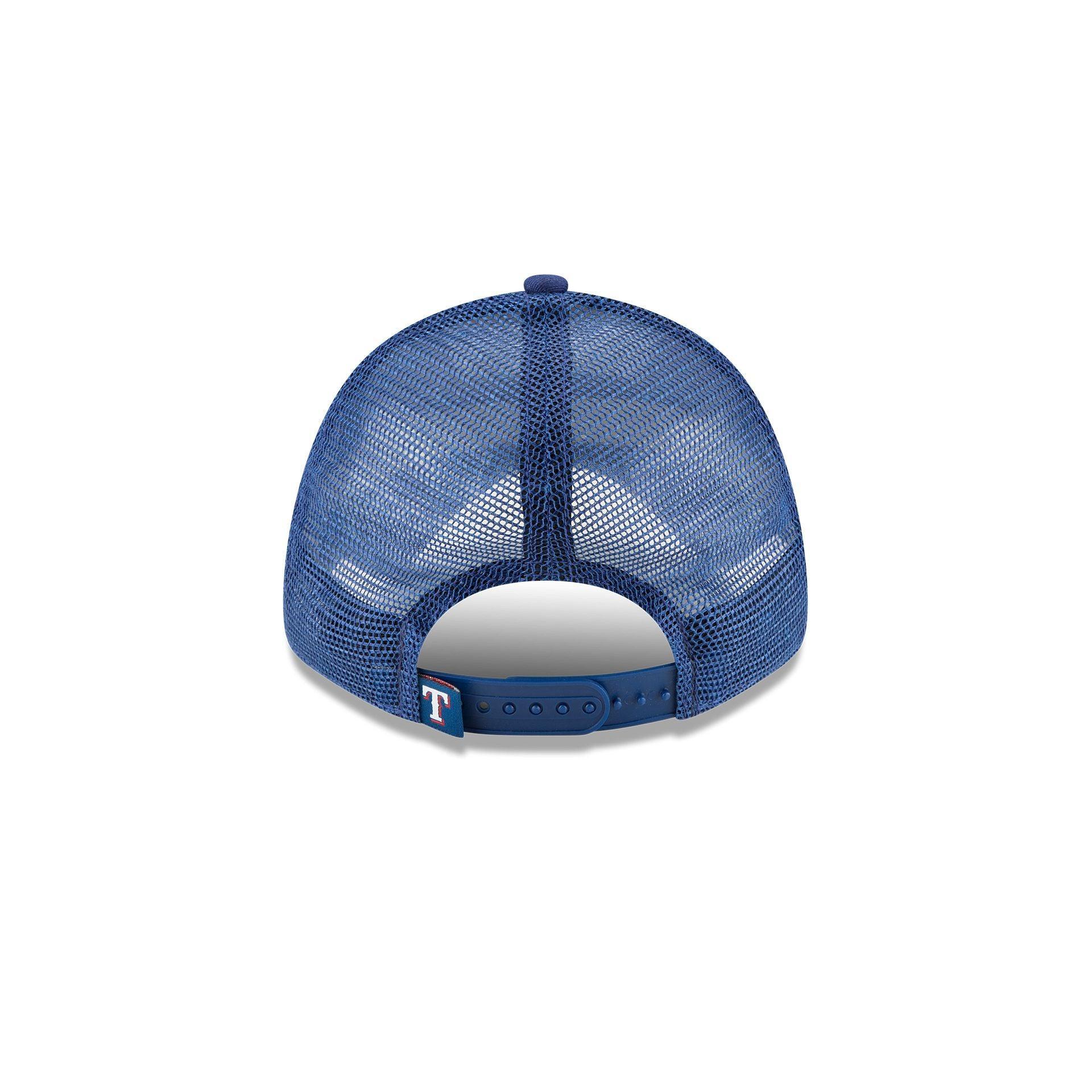 Texas Rangers 9FORTY Trucker Hat Male Product Image