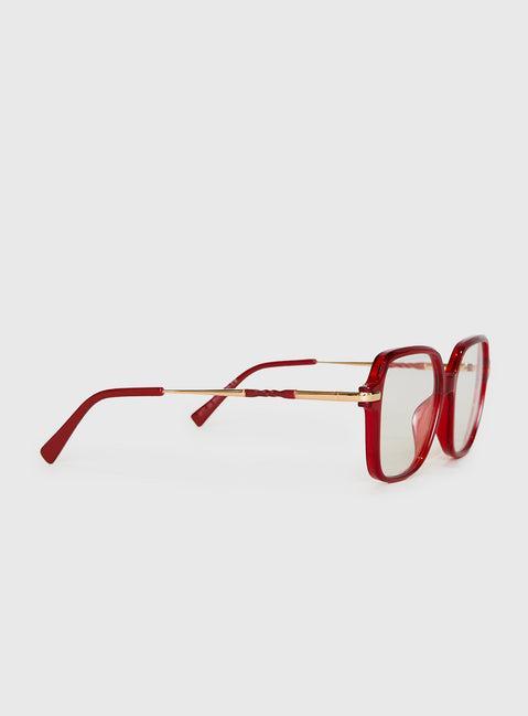 Nostalgic Glasses Red Product Image