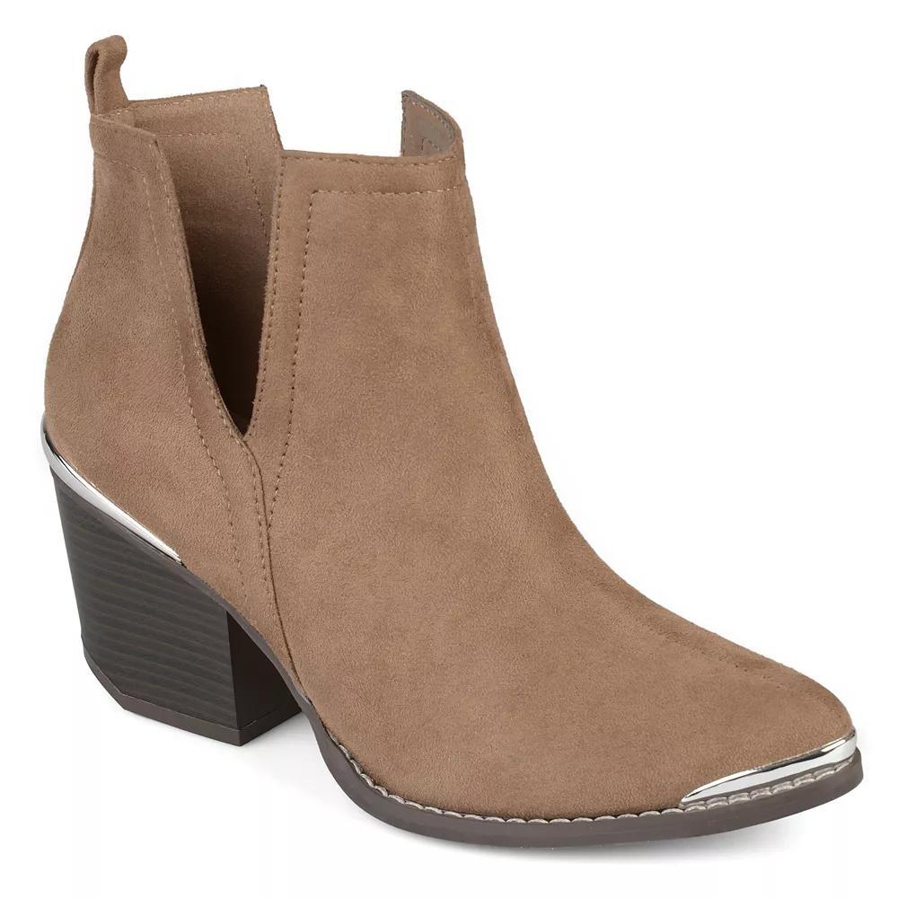 Journee Issla Women's Ankle Boots, Size: 7 Wide, Gray Product Image