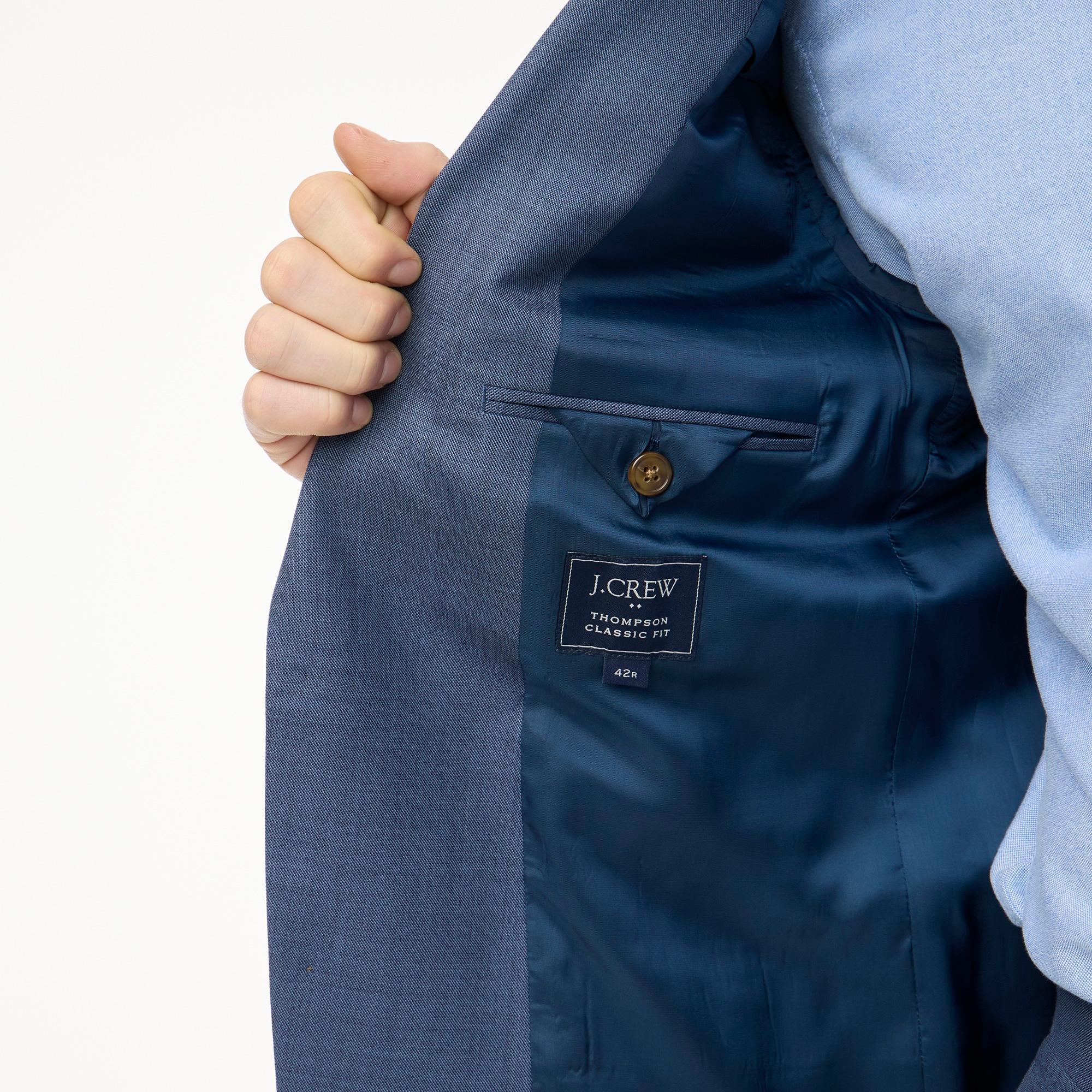 Classic-fit Thompson worsted wool suit jacket Product Image