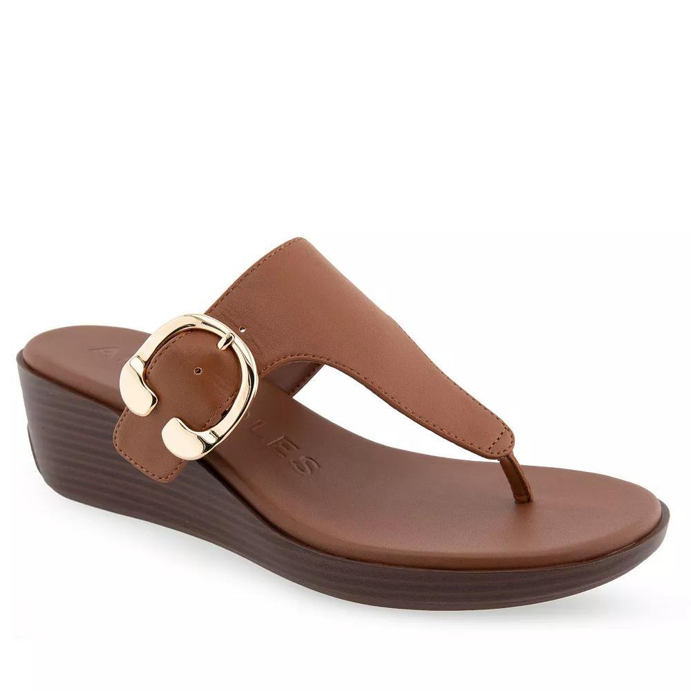 Aerosoles Izola Women's Wedge Sandals, Size: 7.5, Pu Leather Product Image