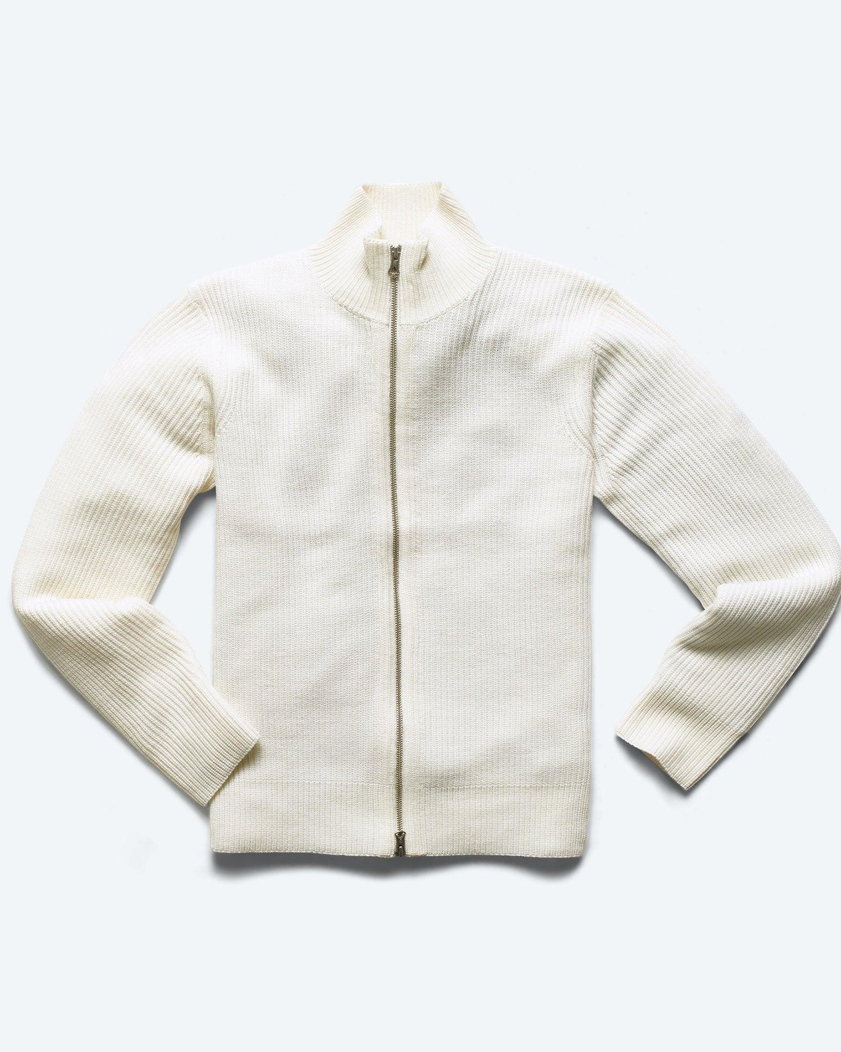Heavyweight Merino Vinnie Track Jacket - Vault Male Product Image
