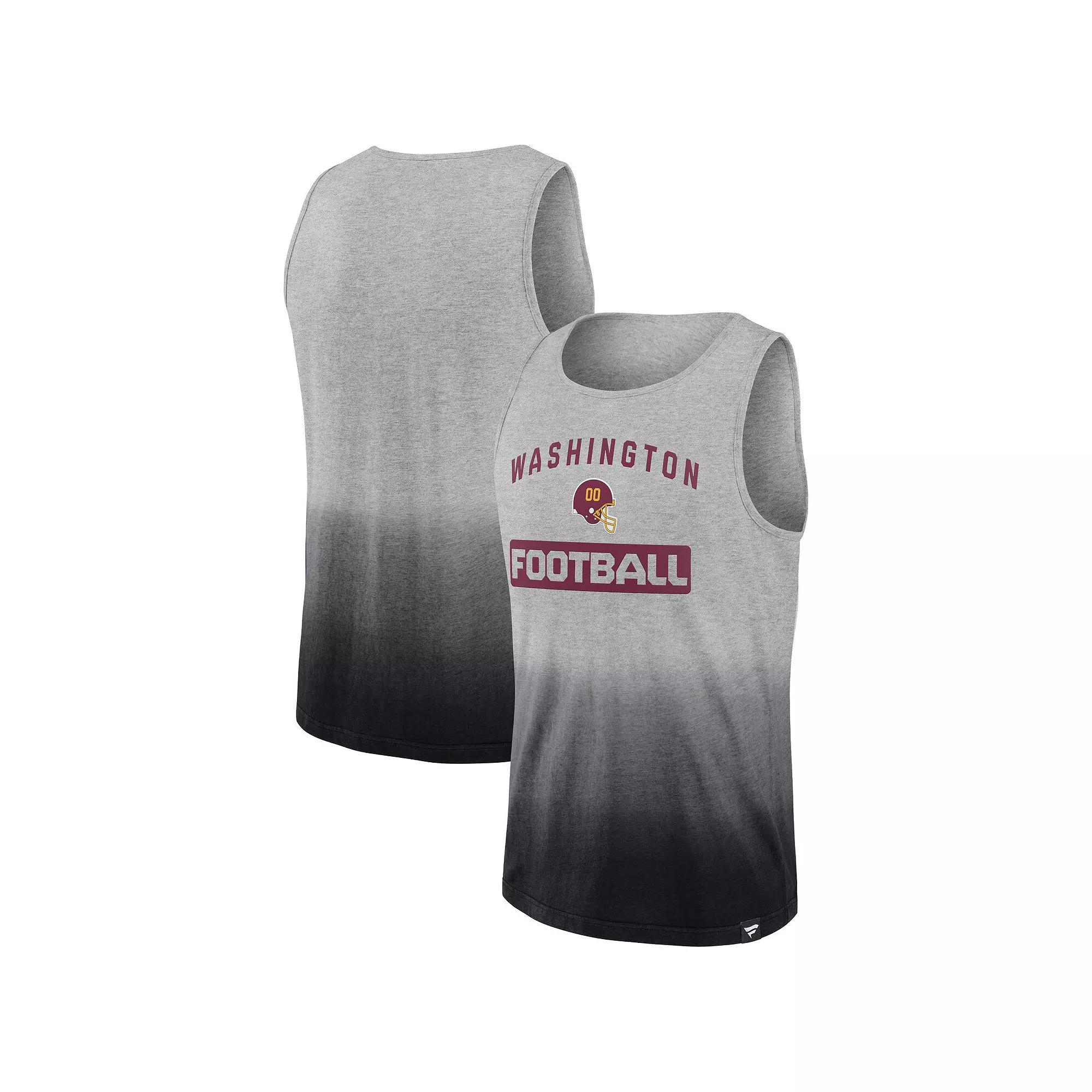 Men's Fanatics Branded Heathered Gray/Black Washington Football Team Our Year Tank Top, Size: Small, Wft Grey Product Image