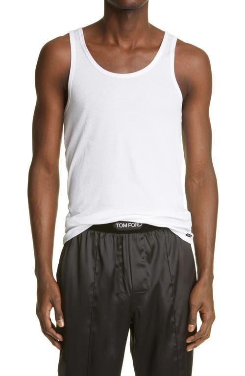 Tom Ford Cotton Blend Tank Top Product Image