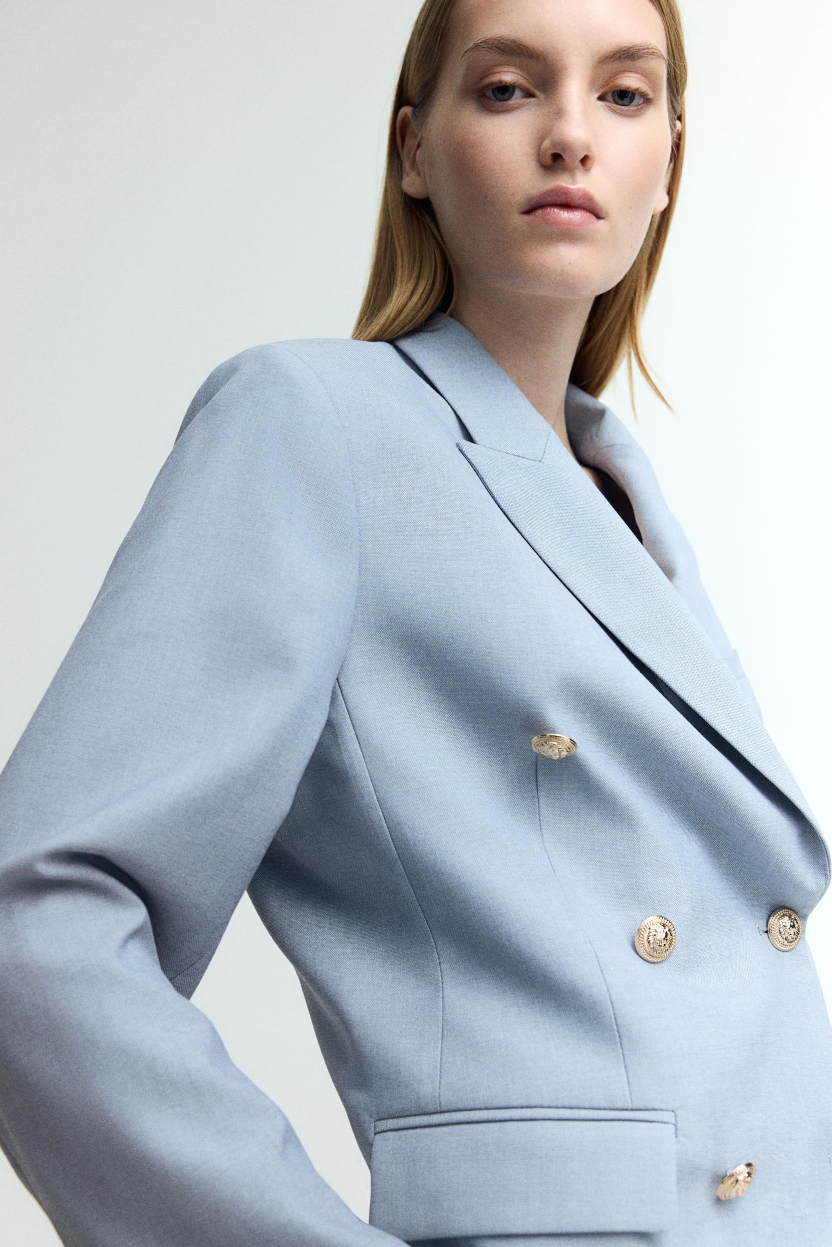 Double-Breasted Blazer Product Image