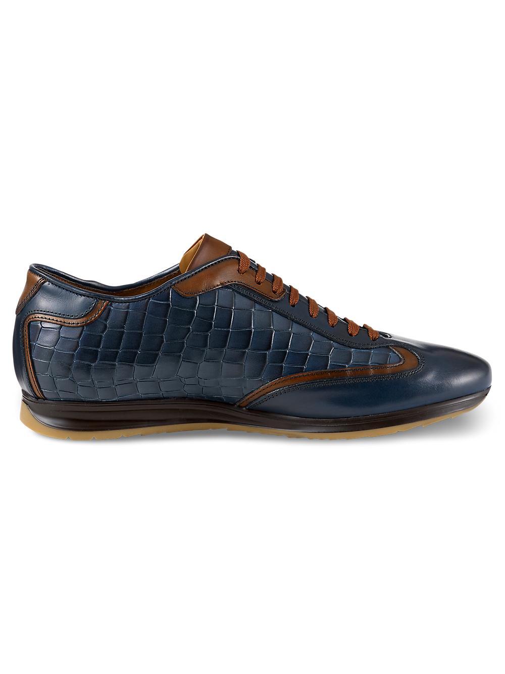 Nash Sneaker - Navy/tan Product Image