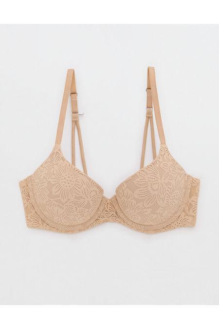 Sunnie Bloom Lace Demi Push Up Bra Women's Product Image