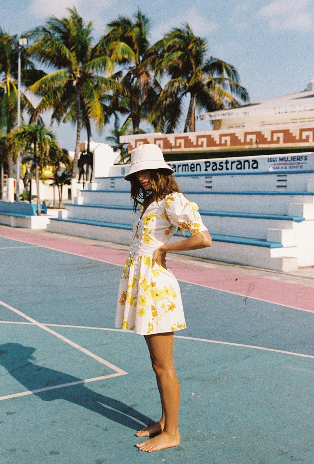 Deon Button Dress Product Image